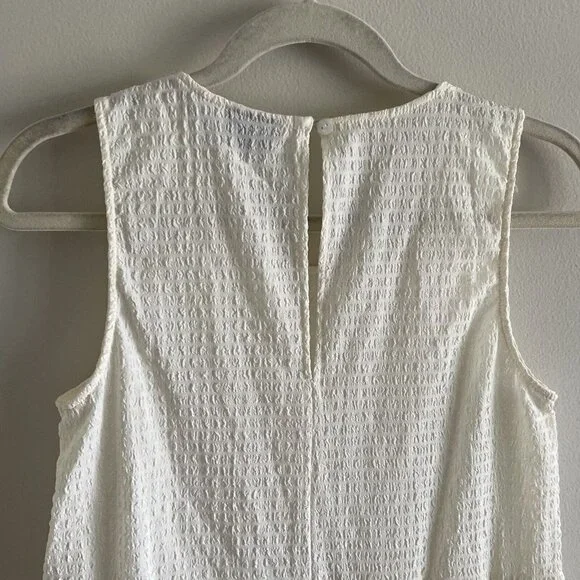 ASOS Women SZ US 2 Ivory Sleeveless Baby Doll Style Pocketed Shorts Romper - Picture 8 of 8